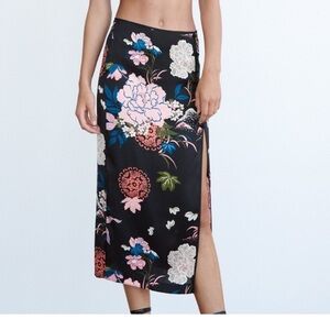 Zara Satin Skirt